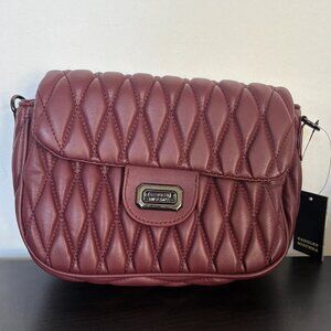 Badgley Mischka Mini Quilted Crossbody Bag